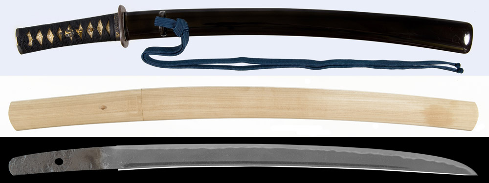 脇差 備州長船盛重 応永□□□月日 Wakizashi [Osafune_Morishige]日本刀 刀剣販売 サムライ商会[samurai  shokai]